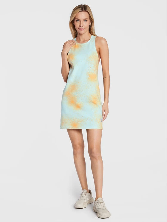 ADIDAS Vestito Da Giorno Allover Print HL9040 Blu Relaxed Fit 2 ADIDAS Vestito Da Giorno Allover Print HL9040 Blu Relaxed Fit - immagine 2