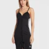 ADIDAS Vestito Estivo Always Original Laced Strap HK5084 Nero Slim Fit
