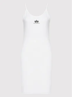 Alpha Industries Vestito Estivo Basic 116078 Bianco Slim Fit