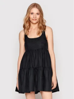 Vestito Estivo Louisiana Nero Relaxed Fit