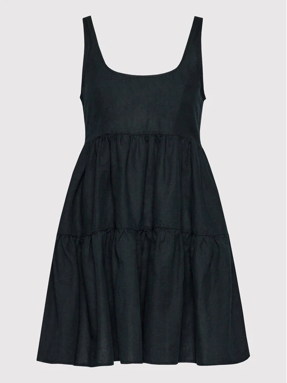 Vestito Estivo Louisiana Nero Relaxed Fit 6 Vestito Estivo Louisiana Nero Relaxed Fit - immagine 6