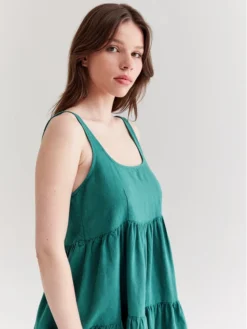 Vestito Estivo Louisiana Verde Relaxed Fit -Offerta economica Guess || Calvin Klein Jeans || Vero Moda americanos vestito estivo louisiana verde relaxed fit 3