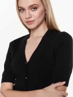 Ba&sh Vestito Di Maglia Kao 1E23KAO Nero Slim Fit -Offerta economica Guess || Calvin Klein Jeans || Vero Moda ba sh vestito di maglia kao 1e23kao nero slim fit 3