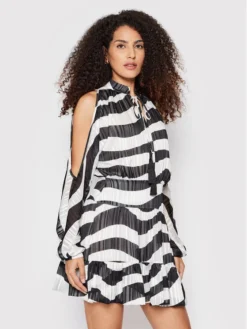 BABYLON Vestito Da Giorno P_MF0522 Bianco Regular Fit