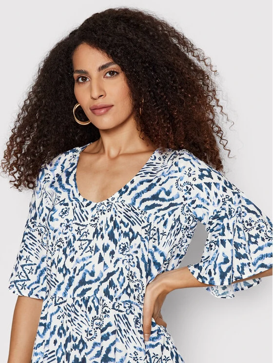 Banana Moon Vestito Estivo Kimi Aqualiday KBN74 Blu Scuro Relaxed Fit 4 Banana Moon Vestito Estivo Kimi Aqualiday KBN74 Blu Scuro Relaxed Fit - immagine 4