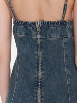 BDG Urban Outfitters Vestito Di Jeans BDG REYNE DENIM MIDI 76476555 Blu Scuro Slim Fit -Offerta economica Guess || Calvin Klein Jeans || Vero Moda bdg urban outfitters vestito di jeans bdg reyne denim midi 76476555 blu scuro slim fit 4