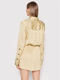 Birgitte Herskind Vestito Chemisier Bree 4426876 Oro Regular Fit -Offerta economica Guess || Calvin Klein Jeans || Vero Moda birgitte herskind vestito chemisier bree 4426876 oro regular fit 2