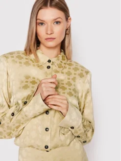 Birgitte Herskind Vestito Chemisier Bree 4426876 Oro Regular Fit -Offerta economica Guess || Calvin Klein Jeans || Vero Moda birgitte herskind vestito chemisier bree 4426876 oro regular fit 3