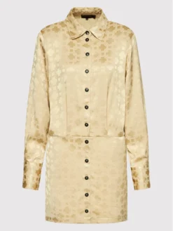 Birgitte Herskind Vestito Chemisier Bree 4426876 Oro Regular Fit -Offerta economica Guess || Calvin Klein Jeans || Vero Moda birgitte herskind vestito chemisier bree 4426876 oro regular fit 4