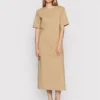 Birgitte Herskind Vestito Da Giorno Jannet 4406530 Beige Regular Fit