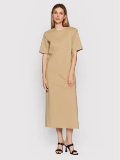 Birgitte Herskind Vestito Da Giorno Jannet 4406530 Beige Regular Fit