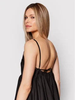 Birgitte Herskind Vestito Estivo Justy 4407610 Nero Regular Fit -Offerta economica Guess || Calvin Klein Jeans || Vero Moda birgitte herskind vestito estivo justy 4407610 nero regular fit 3