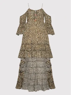 Vestito Estivo RA2085-T8848 Marrone Relaxed Fit -Offerta economica Guess || Calvin Klein Jeans || Vero Moda blugirl blumarine vestito estivo ra2085 t8848 marrone relaxed fit 4