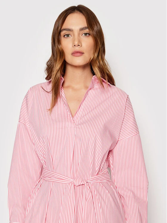 Boss Vestito Chemisier C_Detelizza 50469925 Rosa Regular Fit 4 Boss Vestito Chemisier C_Detelizza 50469925 Rosa Regular Fit - immagine 4