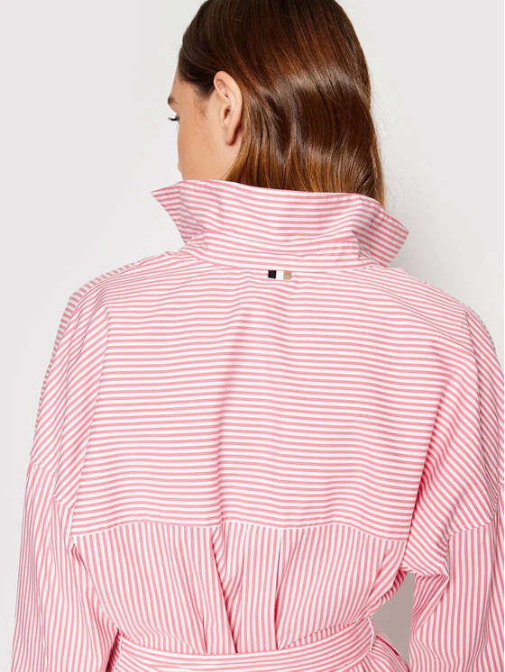 Boss Vestito Chemisier C_Detelizza 50469925 Rosa Regular Fit 5 Boss Vestito Chemisier C_Detelizza 50469925 Rosa Regular Fit - immagine 5