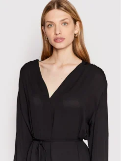 Boss Vestito Chemisier Dibanora6 50474185 Nero Regular Fit -Offerta economica Guess || Calvin Klein Jeans || Vero Moda boss vestito chemisier dibanora6 50474185 nero regular fit 3