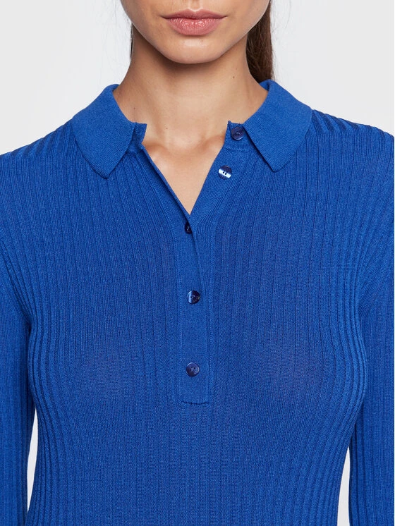 Boss Vestito Di Maglia Floriene 50474032 Blu Slim Fit 4 Boss Vestito Di Maglia Floriene 50474032 Blu Slim Fit - immagine 4