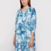 Boss Vestito Estivo Difloru 50454550 Blu Oversize