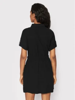 BRAVE SOUL Vestito Chemisier LDRW-272GINA Nero Regular Fit -Offerta economica Guess || Calvin Klein Jeans || Vero Moda brave soul vestito chemisier ldrw 272gina nero regular fit 2