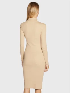 BRAVE SOUL Vestito Di Maglia LDRJ-69KENDALL Beige Slim Fit -Offerta economica Guess || Calvin Klein Jeans || Vero Moda brave soul vestito di maglia ldrj 69kendall beige slim fit 2