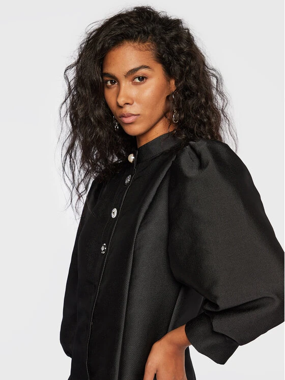 Bruuns Bazaar Vestito Chemisier Jonquil Brooklyn BBW3142 Nero Regular Fit 5 Bruuns Bazaar Vestito Chemisier Jonquil Brooklyn BBW3142 Nero Regular Fit - immagine 5