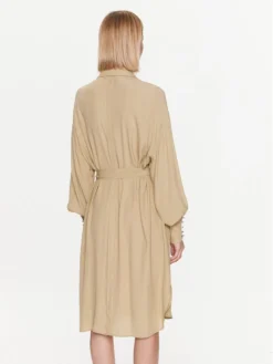 Bruuns Bazaar Vestito Chemisier Lilli Thilda BBW3312 Verde Regular Fit -Offerta economica Guess || Calvin Klein Jeans || Vero Moda bruuns bazaar vestito chemisier lilli thilda bbw3312 verde regular fit 2