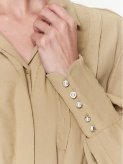 Bruuns Bazaar Vestito Chemisier Lilli Thilda BBW3312 Verde Regular Fit -Offerta economica Guess || Calvin Klein Jeans || Vero Moda bruuns bazaar vestito chemisier lilli thilda bbw3312 verde regular fit 4