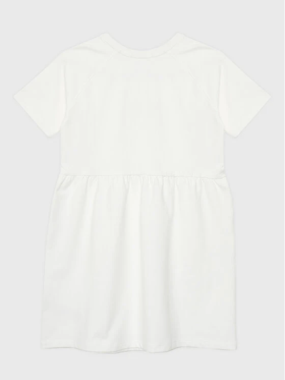 Calvin Klein Jeans Vestito Da Giorno Hero Logo IG0IG01973 Bianco Regular Fit 2 Calvin Klein Jeans Vestito Da Giorno Hero Logo IG0IG01973 Bianco Regular Fit - immagine 2