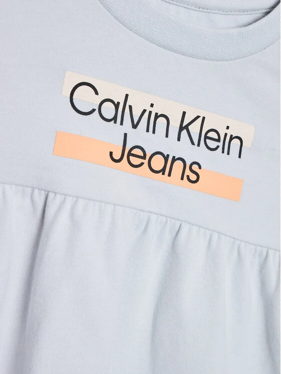 Calvin Klein Jeans Vestito Da Giorno Hero Logo IN0IN00065 Grigio Regular Fit 3 Calvin Klein Jeans Vestito Da Giorno Hero Logo IN0IN00065 Grigio Regular Fit - immagine 3