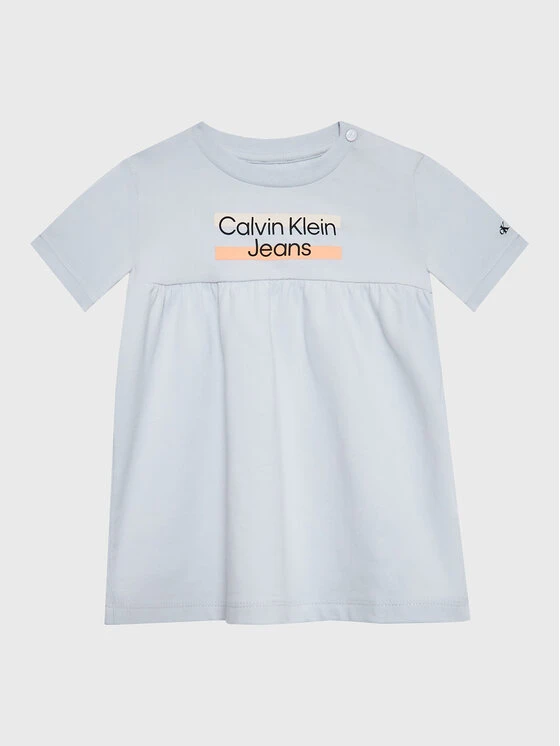 Calvin Klein Jeans Vestito Da Giorno Hero Logo IN0IN00065 Grigio Regular Fit 1 Calvin Klein Jeans Vestito Da Giorno Hero Logo IN0IN00065 Grigio Regular Fit