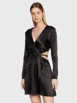 Calvin Klein Jeans Vestito Da Giorno J20J220357 Nero Regular Fit