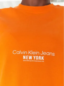 Calvin Klein Jeans Vestito Da Giorno J20J220755 Arancione Relaxed Fit -Offerta economica Guess || Calvin Klein Jeans || Vero Moda calvin klein jeans vestito da giorno j20j220755 arancione relaxed fit 4