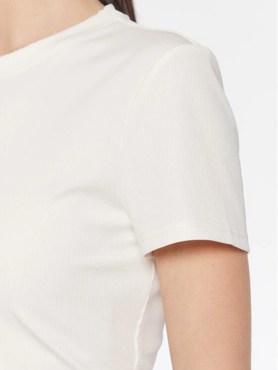 Calvin Klein Jeans Vestito Da Giorno J20J220759 Bianco Regular Fit 4 Calvin Klein Jeans Vestito Da Giorno J20J220759 Bianco Regular Fit - immagine 4