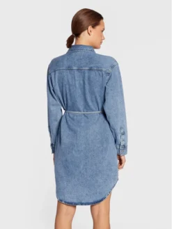 Calvin Klein Jeans Vestito Di Jeans J20J219356 Blu Regular Fit -Offerta economica Guess || Calvin Klein Jeans || Vero Moda calvin klein jeans vestito di jeans j20j219356 blu regular fit 2