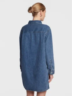 Calvin Klein Jeans Vestito Di Jeans J20J220240 Blu Relaxed Fit -Offerta economica Guess || Calvin Klein Jeans || Vero Moda calvin klein jeans vestito di jeans j20j220240 blu relaxed fit 2