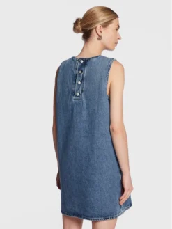 Calvin Klein Jeans Vestito Di Jeans J20J220251 Blu Scuro Relaxed Fit -Offerta economica Guess || Calvin Klein Jeans || Vero Moda calvin klein jeans vestito di jeans j20j220251 blu scuro relaxed fit 2