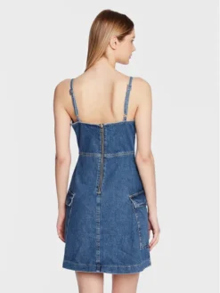 Calvin Klein Jeans Vestito Di Jeans J20J220667 Blu Scuro Slim Fit -Offerta economica Guess || Calvin Klein Jeans || Vero Moda calvin klein jeans vestito di jeans j20j220667 blu scuro slim fit 2