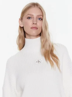 Calvin Klein Jeans Vestito Di Maglia J20J220359 Bianco Regular Fit -Offerta economica Guess || Calvin Klein Jeans || Vero Moda calvin klein jeans vestito di maglia j20j220359 bianco regular fit 4