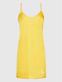 Calvin Klein Jeans Vestito Estivo J20J218344 Giallo Regular Fit -Offerta economica Guess || Calvin Klein Jeans || Vero Moda calvin klein jeans vestito estivo j20j218344 giallo regular fit 4