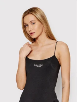 Calvin Klein Jeans Vestito Estivo J20J218408 Nero Regular Fit -Offerta economica Guess || Calvin Klein Jeans || Vero Moda calvin klein jeans vestito estivo j20j218408 nero regular fit 3