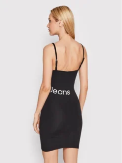 Calvin Klein Jeans Vestito Estivo J20J219077 Nero Slim Fit -Offerta economica Guess || Calvin Klein Jeans || Vero Moda calvin klein jeans vestito estivo j20j219077 nero slim fit 2