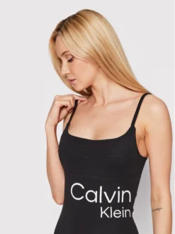 Calvin Klein Jeans Vestito Estivo J20J219077 Nero Slim Fit -Offerta economica Guess || Calvin Klein Jeans || Vero Moda calvin klein jeans vestito estivo j20j219077 nero slim fit 3