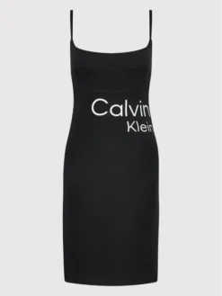 Calvin Klein Jeans Vestito Estivo J20J219077 Nero Slim Fit -Offerta economica Guess || Calvin Klein Jeans || Vero Moda calvin klein jeans vestito estivo j20j219077 nero slim fit 4