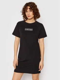 CALVIN KLEIN UNDERWEAR Vestito Da Giorno 000QS6800E Nero Regular Fit