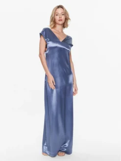 Calvin Klein Vestito Da Giorno K20K205611 Blu Regular Fit