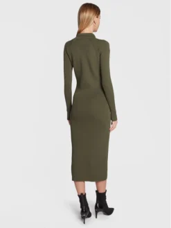 Calvin Klein Vestito Di Maglia Iconic K20K205107 Verde Slim Fit -Offerta economica Guess || Calvin Klein Jeans || Vero Moda calvin klein vestito di maglia iconic k20k205107 verde slim fit 2