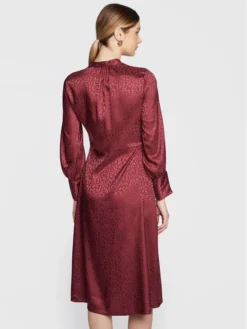 Vestito Da Giorno D8522 Bordeaux Regular Fit -Offerta economica Guess || Calvin Klein Jeans || Vero Moda closet london vestito da giorno d8522 bordeaux regular fit 2