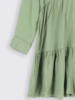 Vestito Chemisier ZC2128101MAJ Verde Regular Fit -Offerta economica Guess || Calvin Klein Jeans || Vero Moda coccodrillo vestito chemisier zc2128101maj verde regular fit 2