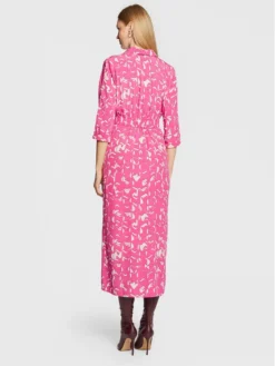 Comma Vestito Chemisier 2121155 Rosa Regular Fit -Offerta economica Guess || Calvin Klein Jeans || Vero Moda comma vestito chemisier 2121155 rosa regular fit 2