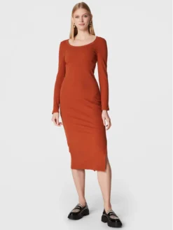 COTTON ON Vestito Da Giorno 2054241 Marrone Slim Fit